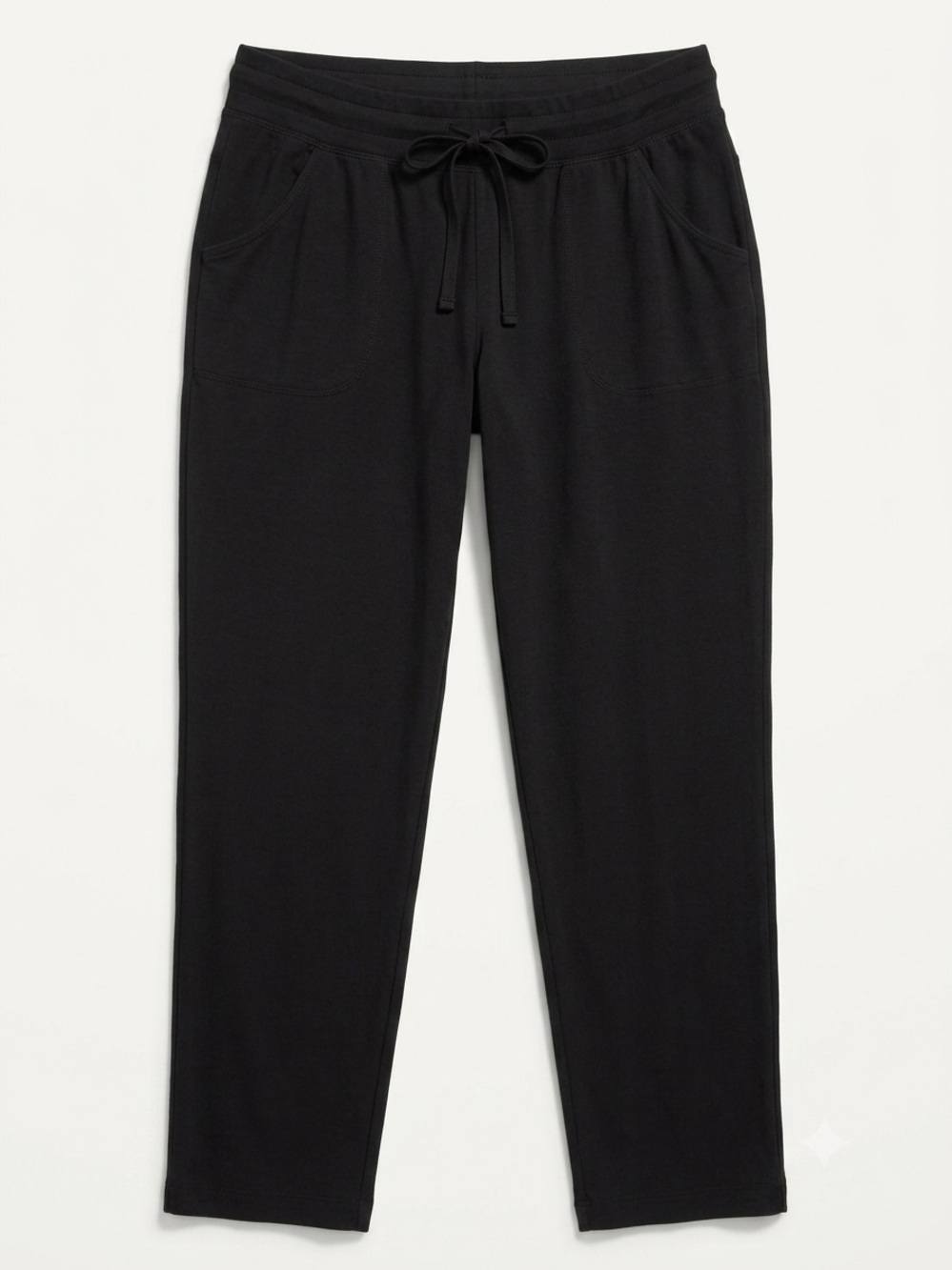 Athletic Works Core Knit Pants Black Straight Leg Size 12-14